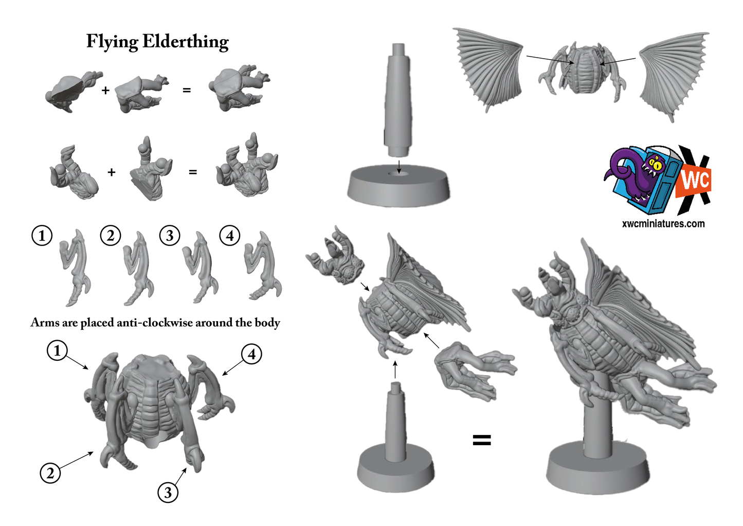 Elder Thing Set B (2 Models)
